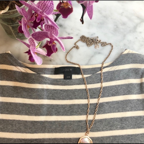 J. Crew Mixed-stripe Waffle Shirt - Picture 2 of 2